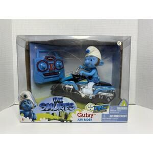 The Smurfs Gutsy ATV Full Function Rider R/C Radio Control Toy 49 MHz Nkok #882